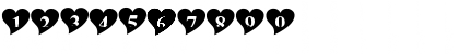 Download mashy Valentine Regular Font Numeric Preview