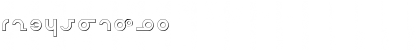 Download Masterdom Shadow Shadow Font Numeric Preview
