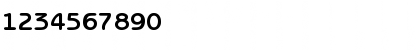 Download BenjaminSans Bold Font Numeric Preview