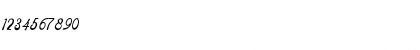 Download Fastter Regular Font Numeric Preview