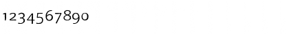 Download BeoSans Regular Font Numeric Preview