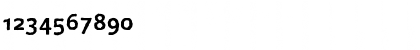 Download BeoSans Regular Font Numeric Preview