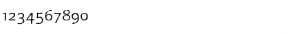 Download BeoSans Regular Font Numeric Preview