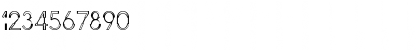 Download Force Regular Font Numeric Preview