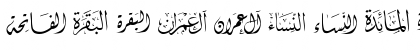 Download Mcs Swer Al_Quran 1 Normal Font