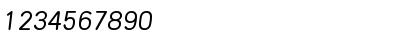 Download Mercedes-LightIta Regular Font Numeric Preview