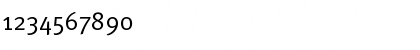 Download Meta Normal Roman Font Numeric Preview