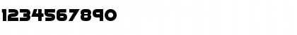 Download GoGo Hack Regular Font Numeric Preview