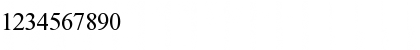 Download MetDemo Regular Font Numeric Preview