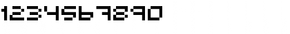 Download MeTooPixzi Regular Font Numeric Preview