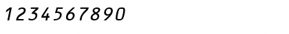 Download MicroscanB Oblique Font Numeric Preview