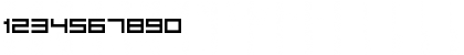 Download MicroTech Regular Font Numeric Preview