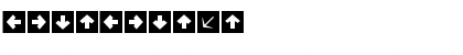 Download MiniPics DirectionalSA Font Numeric Preview