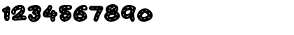 Download Kawaii Stitch Regular Font Numeric Preview