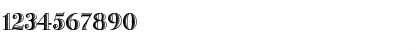 Download BertiePlain Regular Font Numeric Preview