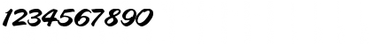 Download Best Regular Font Numeric Preview