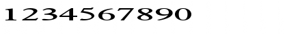 Download Nadine Extended Normal Font Numeric Preview