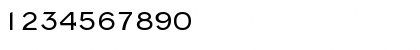 Download NapoliSerial-Medium Regular Font Numeric Preview