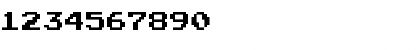 Download NARPASSWORD00000 Regular Font Numeric Preview