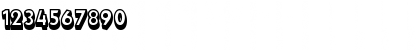 Download BeurketShadowSSK Bold Font Numeric Preview