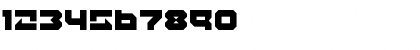 Download NEODREAMS Regular Font Numeric Preview