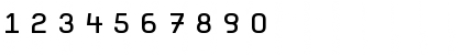 Download Normetica Regular Font Numeric Preview