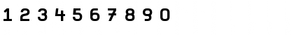 Download Normetica Regular Font Numeric Preview
