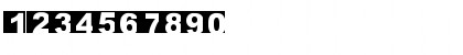 Download BIGARIAL UltraBold Font Numeric Preview
