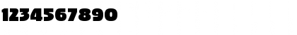 Download Bigband LT Regular Font Numeric Preview
