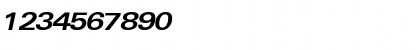 Download NovaExpandedSSK BoldItalic Font Numeric Preview