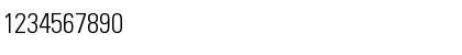 Download NovaLightCondSSK Regular Font Numeric Preview