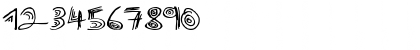Download nuni Regular Font Numeric Preview