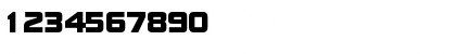 Download Nuts Regular Font Numeric Preview