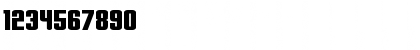 BigDeal Regular Font Numeric Preview BigDeal Regular Font Numeric Preview
