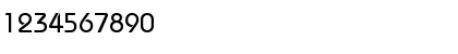 Download 00287 Regular Font Numeric Preview