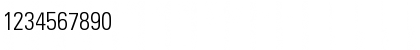 Download 00297 Regular Font Numeric Preview