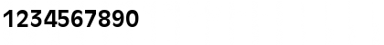 Download 00313 Regular Font Numeric Preview