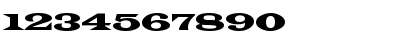 Download 00435 Regular Font Numeric Preview
