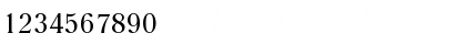 Download 00632 Regular Font Numeric Preview