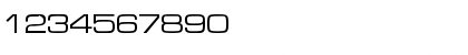 Download 00797 Regular Font Numeric Preview