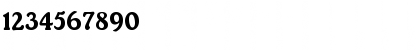 Download 00852 Regular Font Numeric Preview