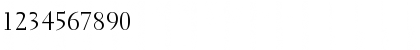 Download 00900 Regular Font Numeric Preview