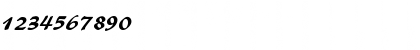 Download 00949 Regular Font Numeric Preview