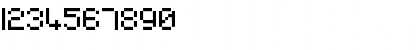 Download 00Acrobatix Regular Font Numeric Preview