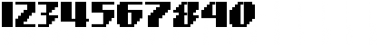 Download 00Heuristix Bold Font Numeric Preview