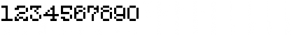 Download 00Tonix Bold Font Numeric Preview
