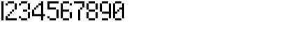 Download 01Systematix9 Regular Font Numeric Preview