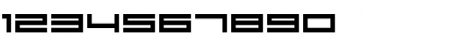 Download 04b31 Regular Font Numeric Preview