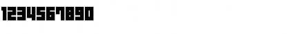 Download 04b_19 Regular Font Numeric Preview