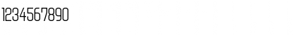 Download 078MKSDMediumCondensed Regular Font Numeric Preview